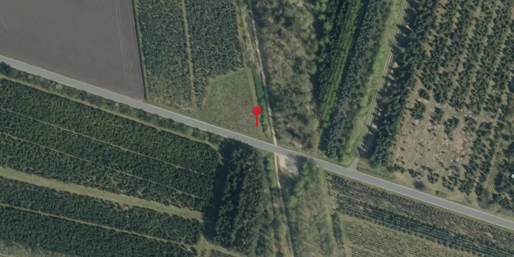 Historisk kort over Hallundbæk Trinbræt