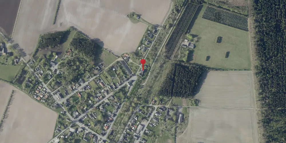 Historisk kort over Hampen Station Historisk kort over Hampen Station