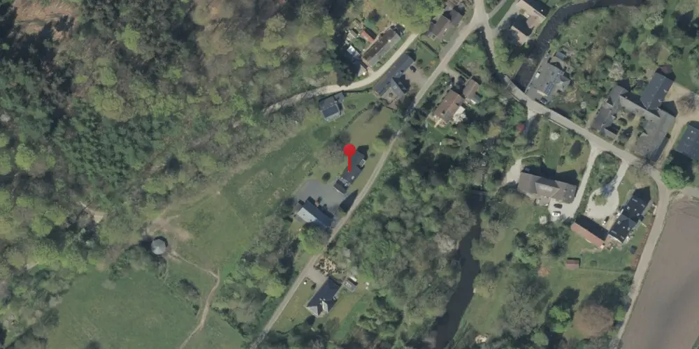 Historisk kort over Haraldskær Fabrik Holdeplads Historisk kort over Haraldskær Fabrik Holdeplads