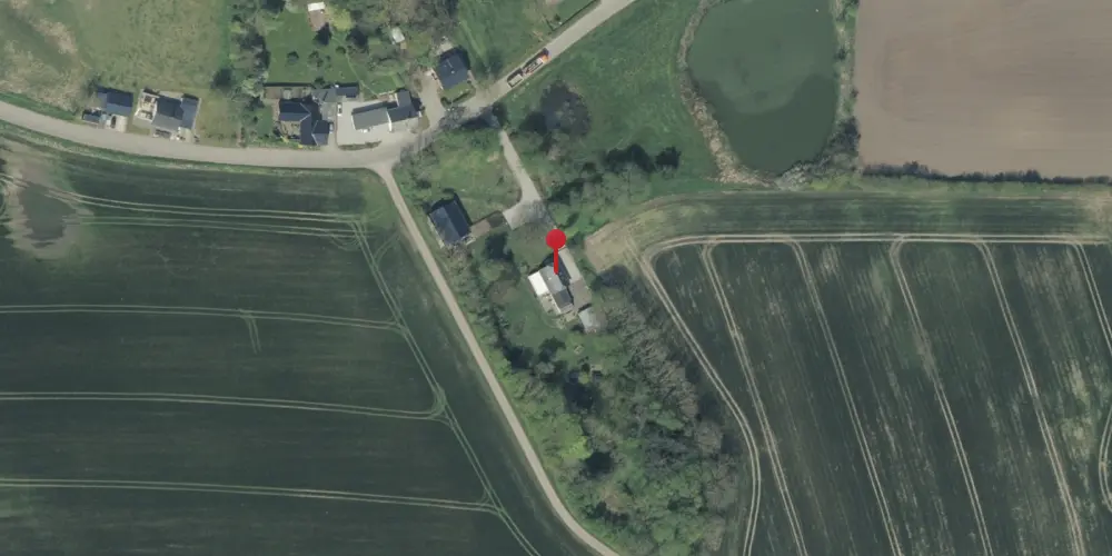 Historisk kort over Hauerballe Holdeplads