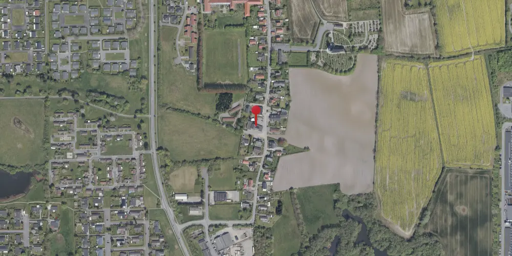 Historisk kort over Havnbjerg Station