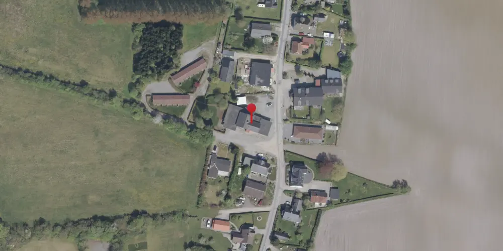 Historisk kort over Havnbjerg Station