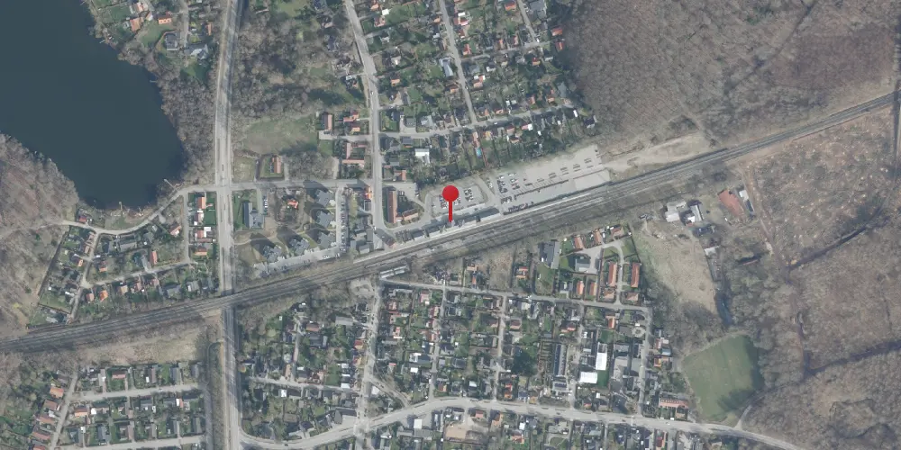 Historisk kort over Sorø Station Historisk kort over Sorø Station