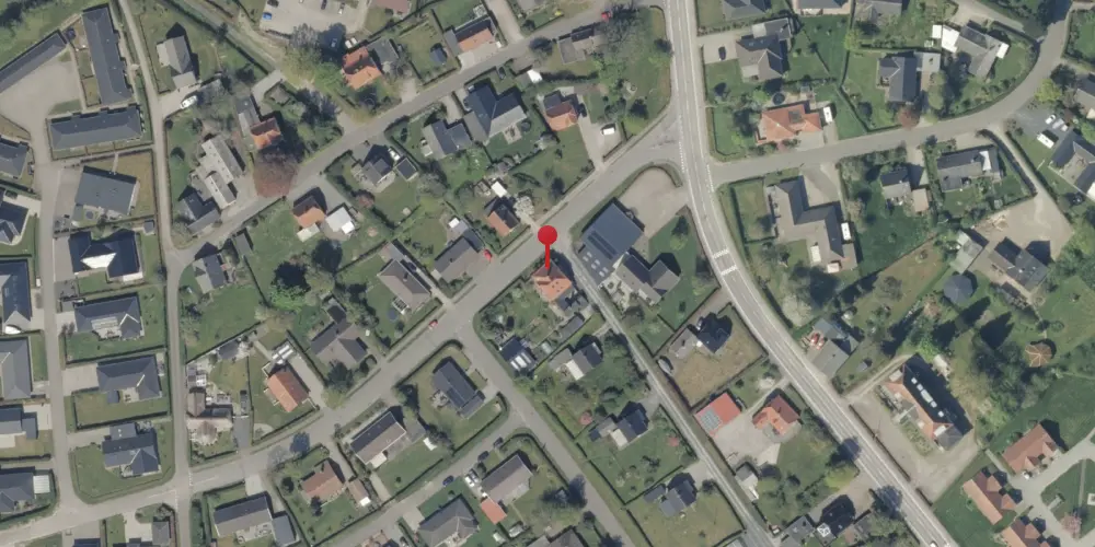 Historisk kort over Hejls Station