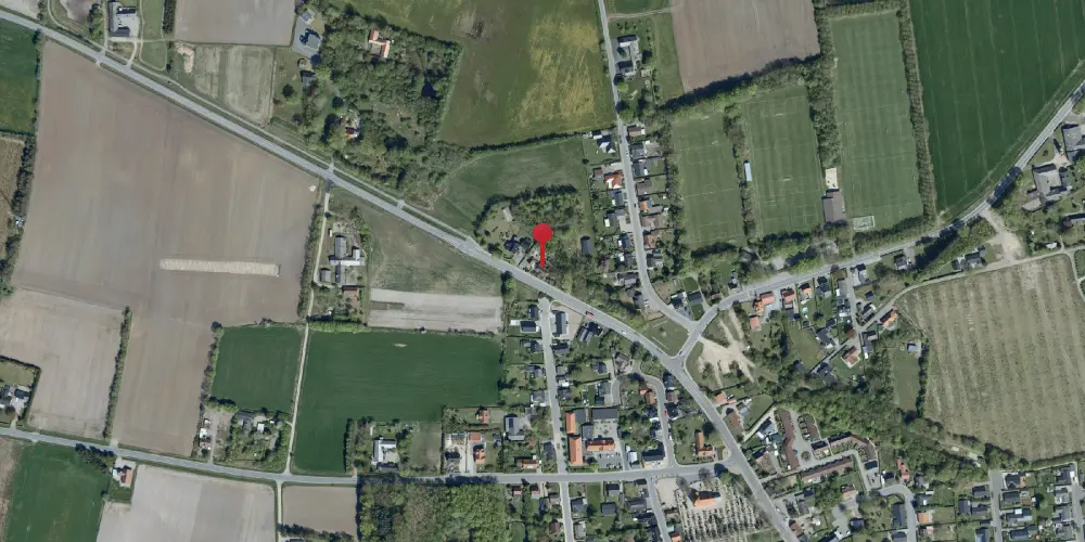 Historisk kort over Heinsvig Station