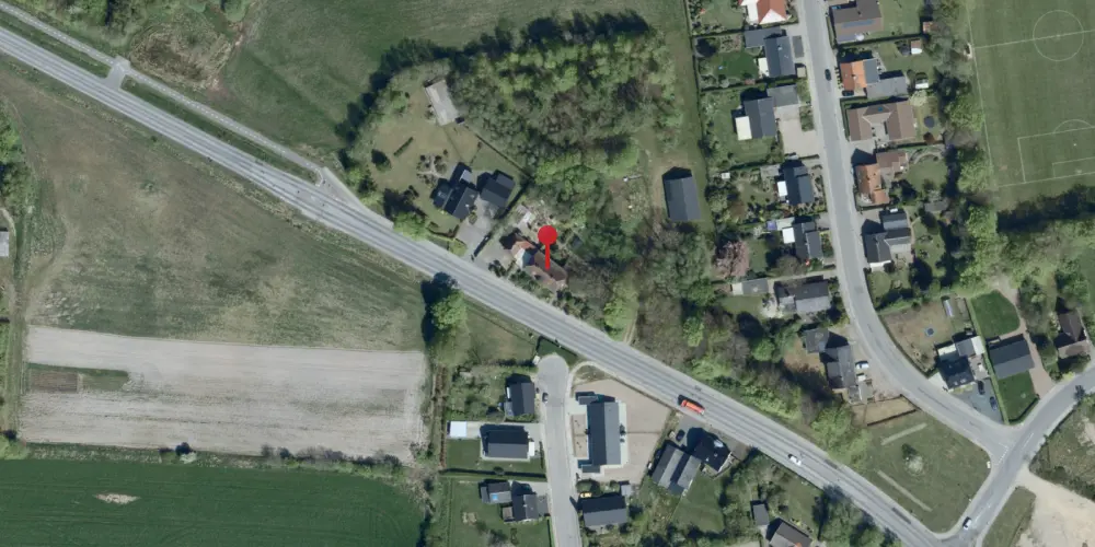 Historisk kort over Heinsvig Station