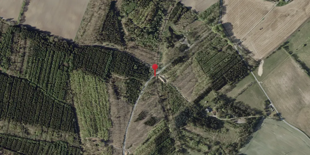 Historisk kort over Hofmansfeld Trinbræt Historisk kort over Hofmansfeld Trinbræt