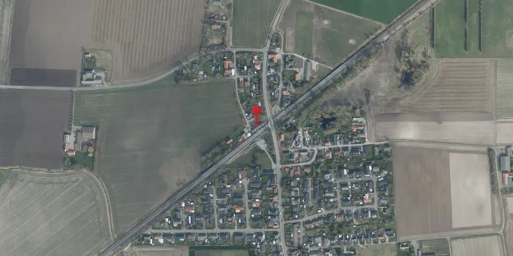 Historisk kort over Forlev Station Historisk kort over Forlev Station