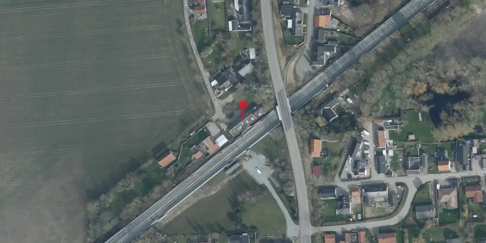 Historisk kort over Forlev Station Historisk kort over Forlev Station