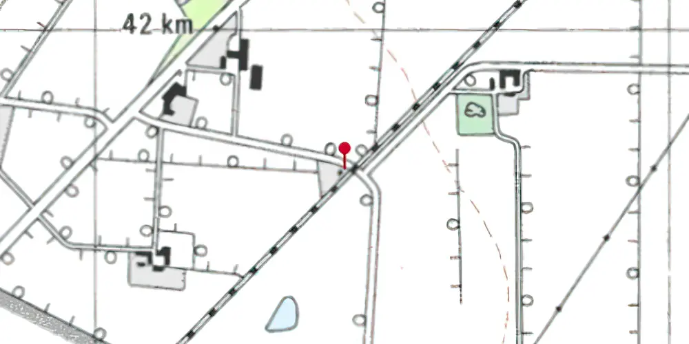 Historisk kort over Horsbøl Holdeplads Historisk kort over Horsbøl Holdeplads