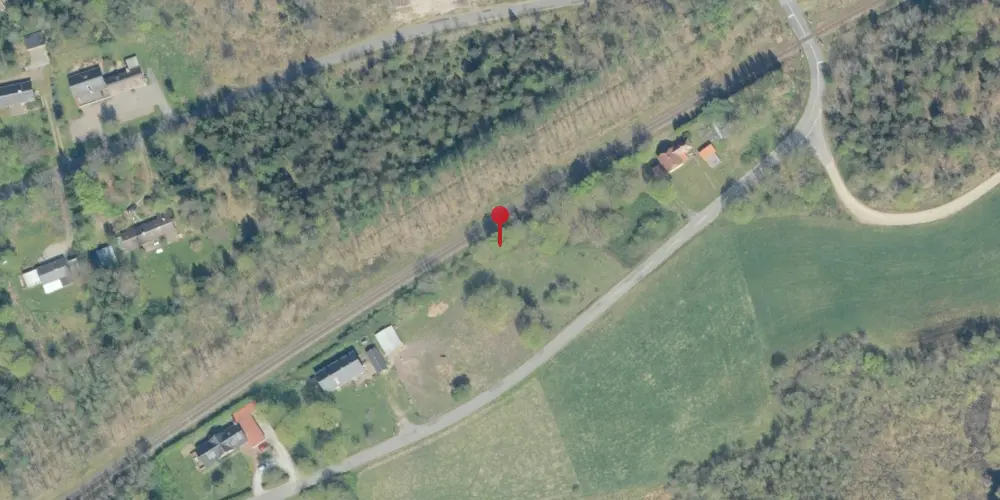 Historisk kort over Hvide-Mose Trinbræt