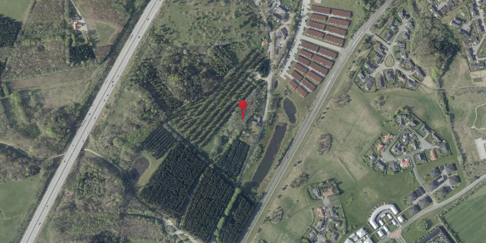 Historisk kort over Hvinningdal Trinbræt med Sidespor Historisk kort over Hvinningdal Trinbræt med Sidespor