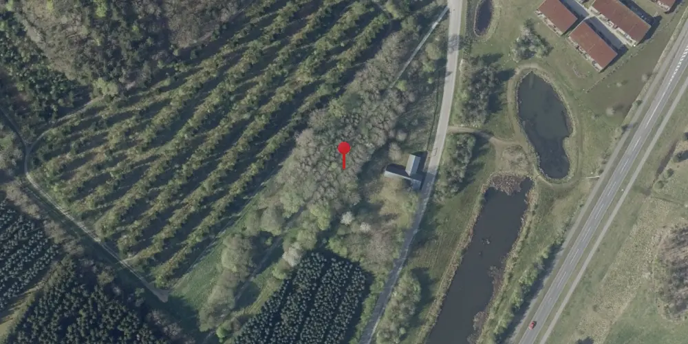 Historisk kort over Hvinningdal Trinbræt med Sidespor Historisk kort over Hvinningdal Trinbræt med Sidespor