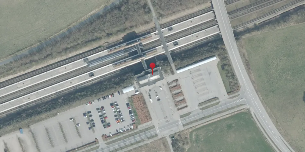 Historisk kort over Korsør Station [1997-2022]