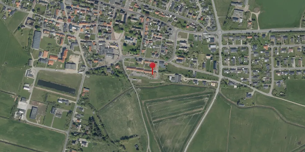 Historisk kort over Højer Station Historisk kort over Højer Station