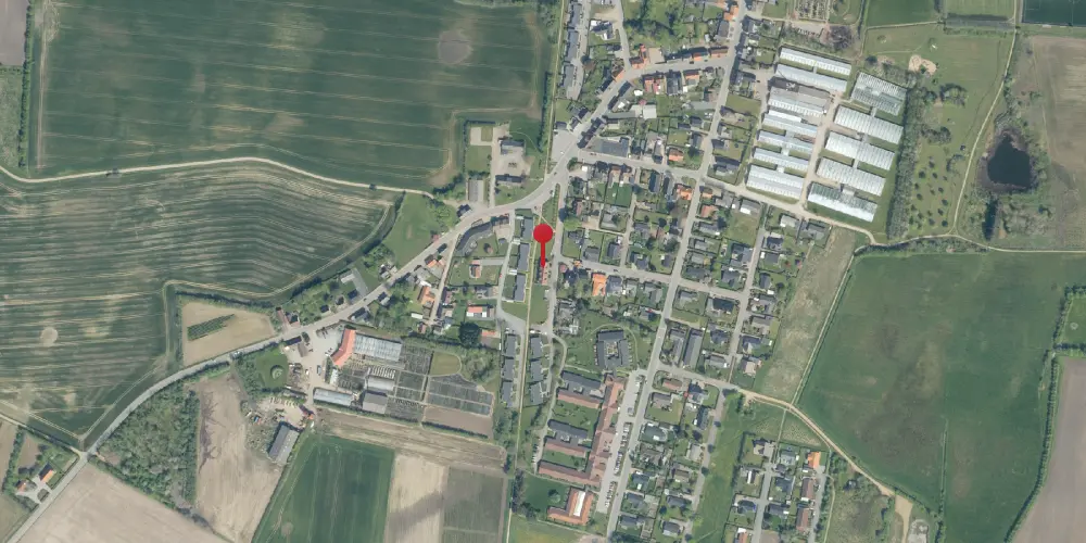 Historisk kort over Jebjerg Station