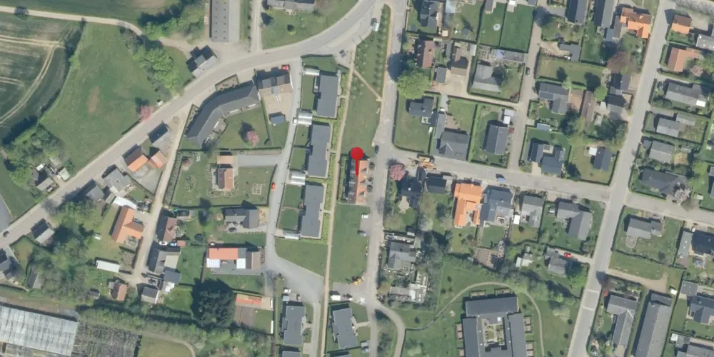 Historisk kort over Jebjerg Station