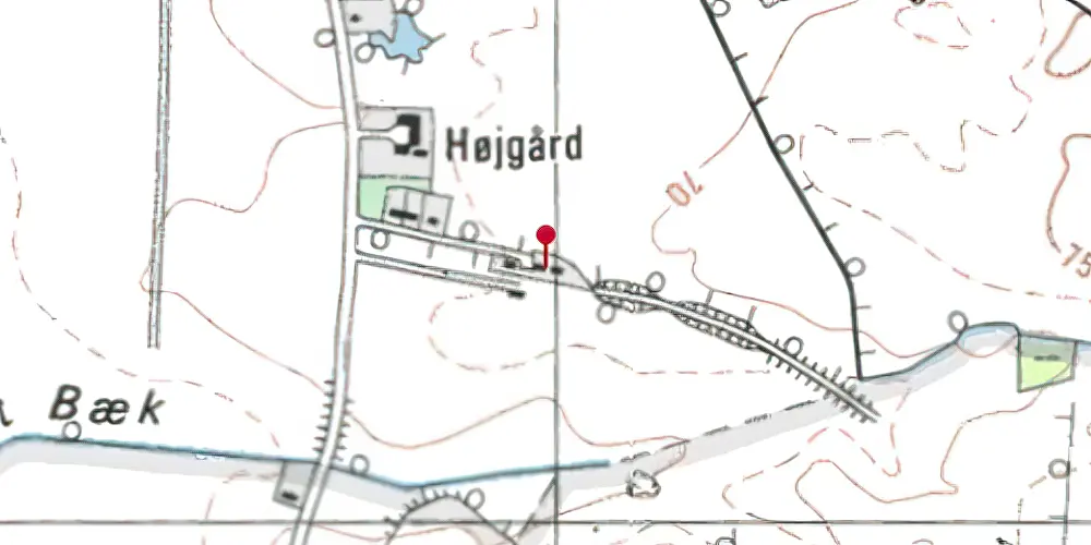 Historisk kort over Jordrup Station Historisk kort over Jordrup Station