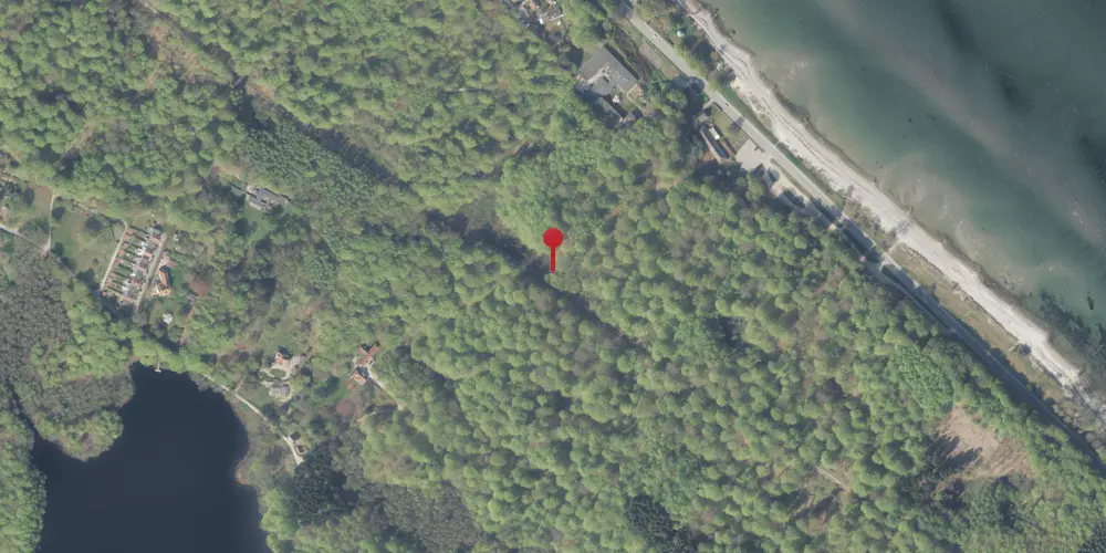 Historisk kort over Julebæk Trinbræt