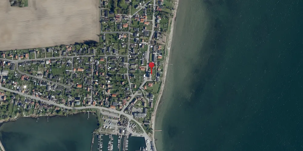 Historisk kort over Kalvehave Station