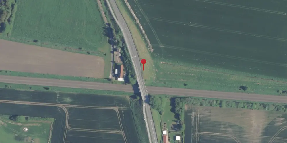 Historisk kort over Bringstrup Trinbræt