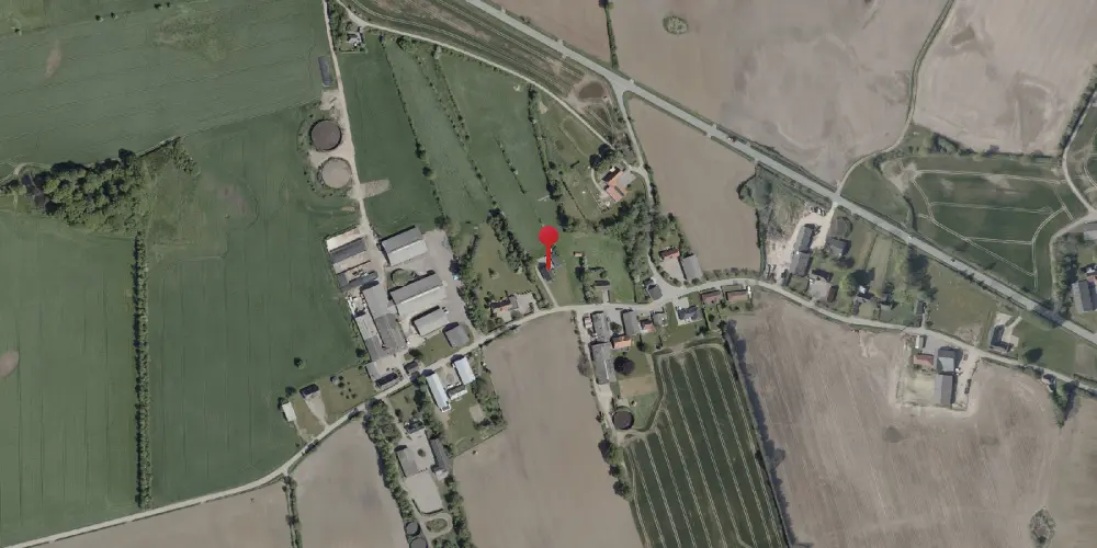 Historisk kort over Kastvrå Station Historisk kort over Kastvrå Station