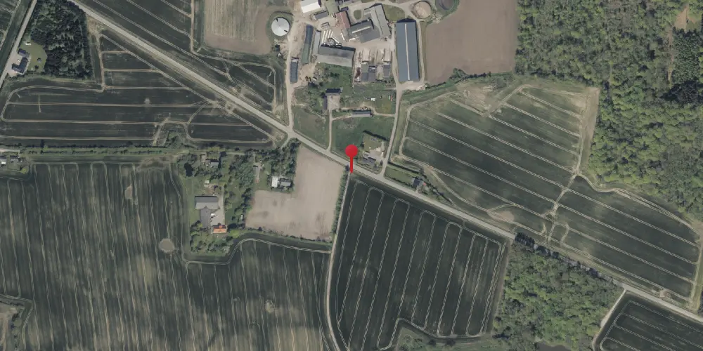 Historisk kort over Kellergård Trinbræt