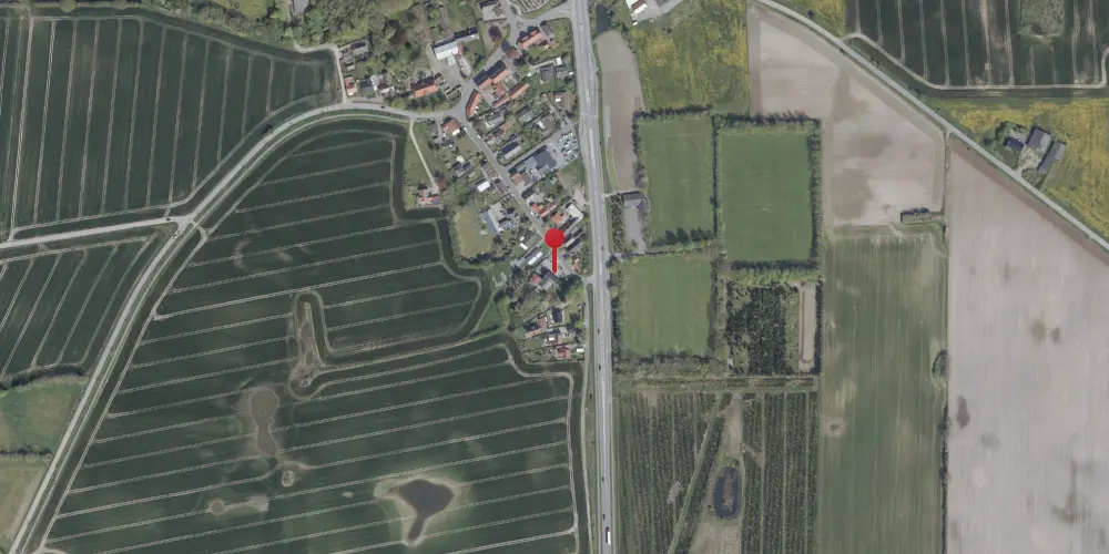 Historisk kort over Ketting Station Historisk kort over Ketting Station