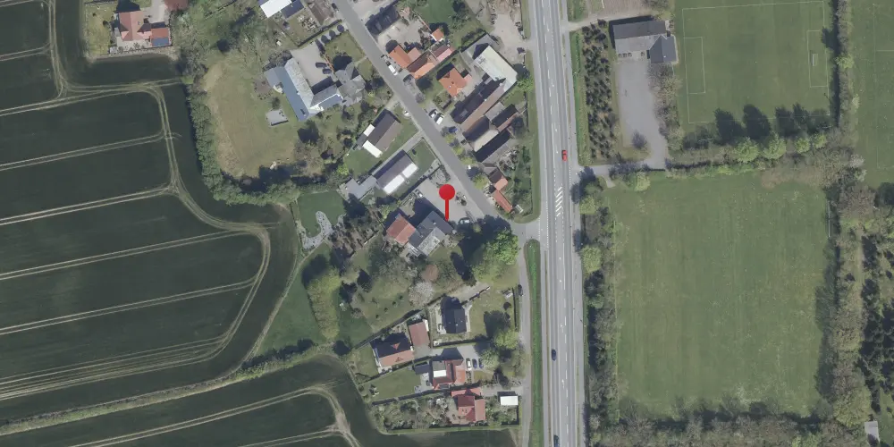 Historisk kort over Ketting Station Historisk kort over Ketting Station