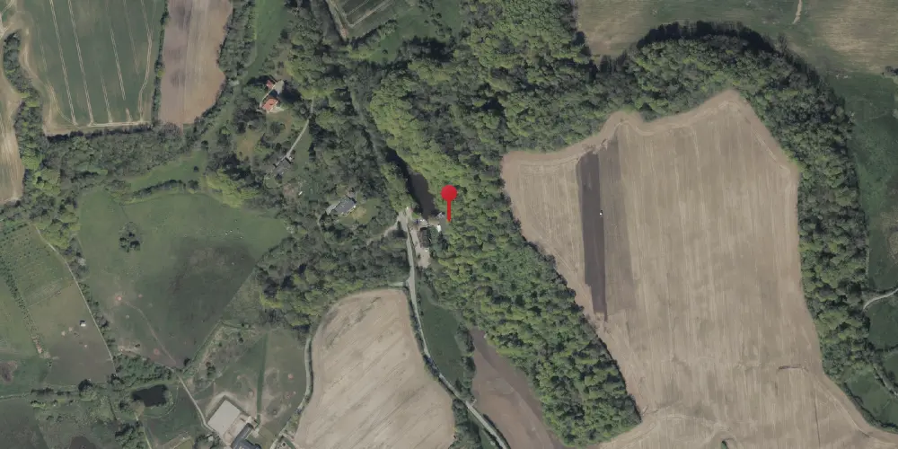 Historisk kort over Knappen Stationskro