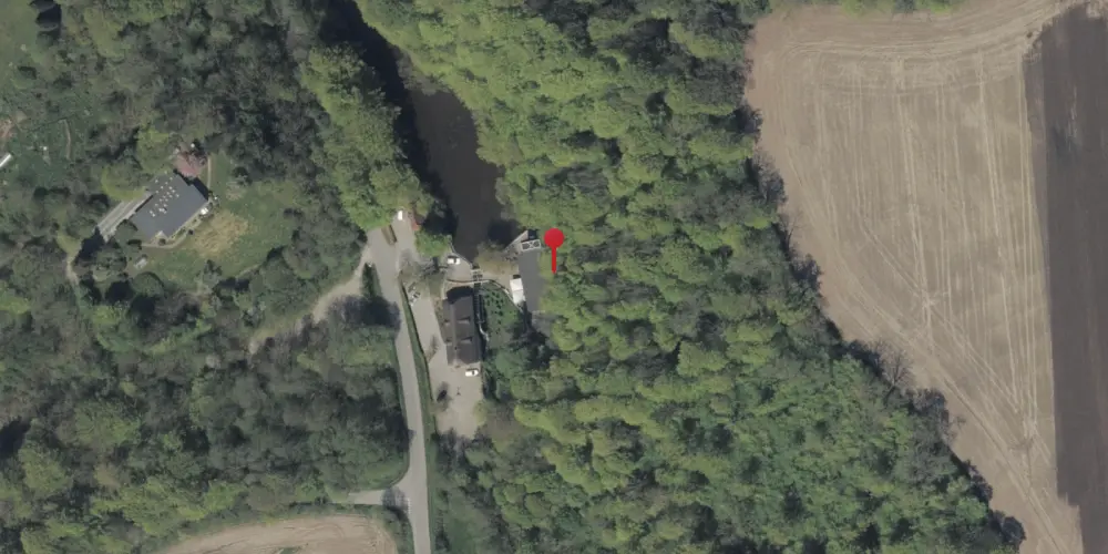 Historisk kort over Knappen Stationskro