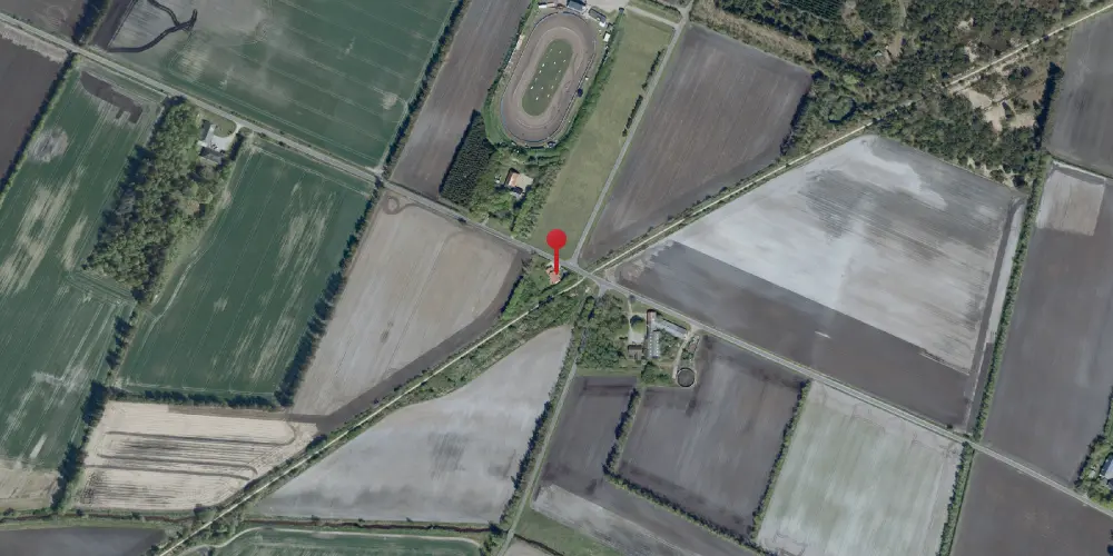 Historisk kort over Kolstrupgaard Holdeplads