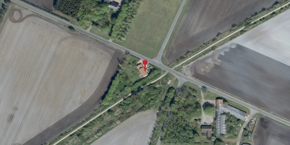 Historisk kort over Kolstrupgaard Holdeplads