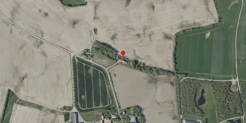 Historisk kort over Korsvang Station