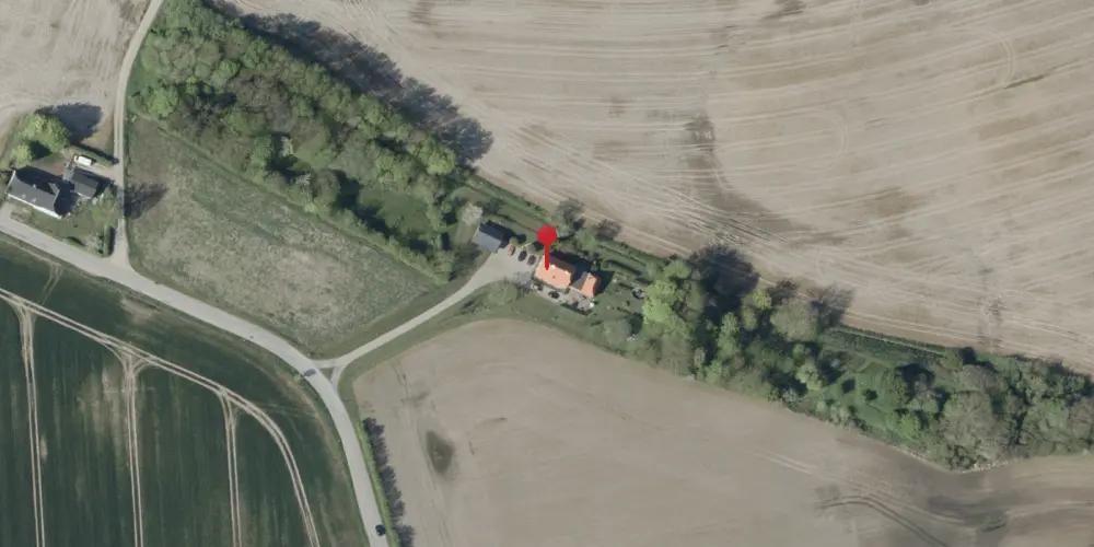 Historisk kort over Korsvang Station