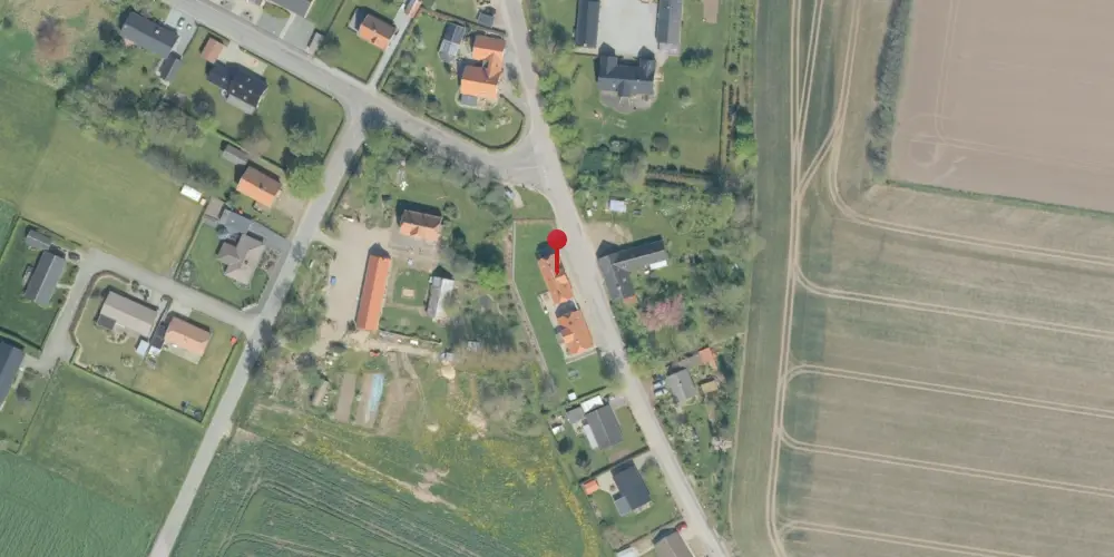 Historisk kort over Krejbjerg Station