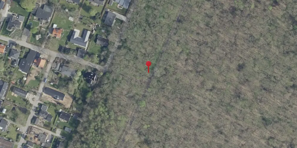 Historisk kort over Hald Ege Trinbræt