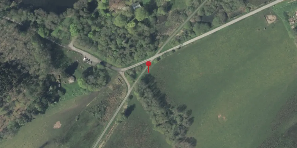 Historisk kort over Kvak Mølle Trinbræt Historisk kort over Kvak Mølle Trinbræt