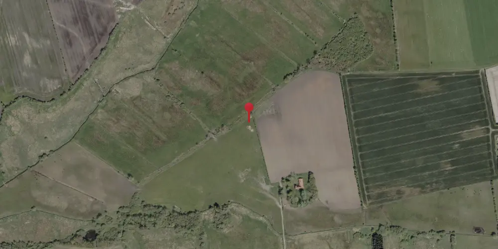 Historisk kort over Kærgaard Trinbræt Historisk kort over Kærgaard Trinbræt