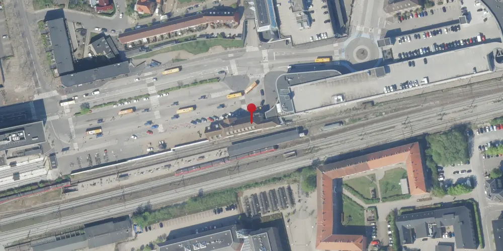 Historisk kort over Glostrup Station Historisk kort over Glostrup Station