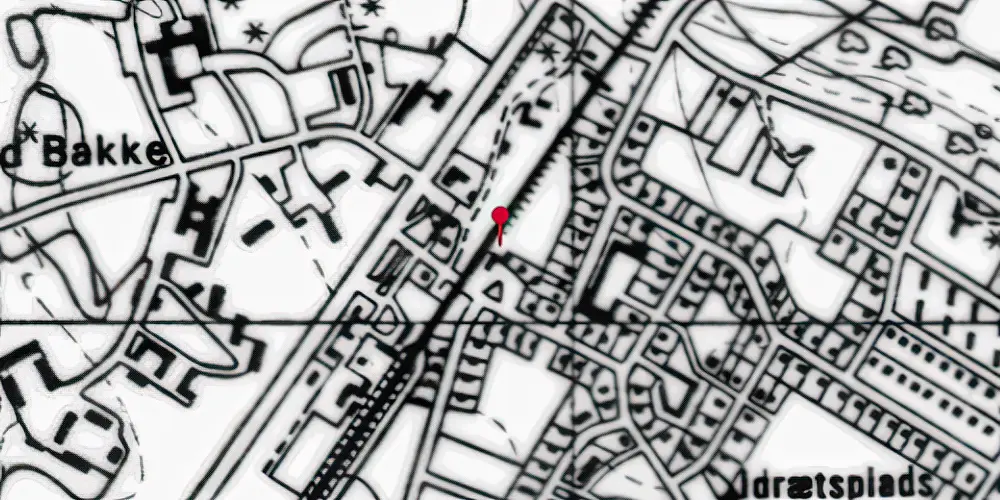 Historisk kort over Kølvrå Station