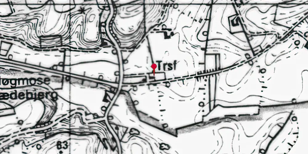 Historisk kort over Lihmskov Holdeplads