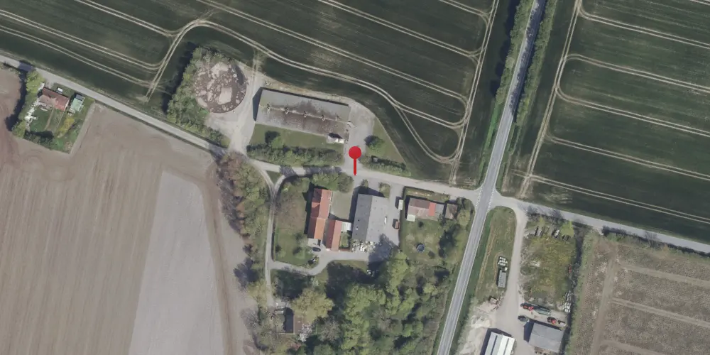 Historisk kort over Lille-Mommark Trinbræt