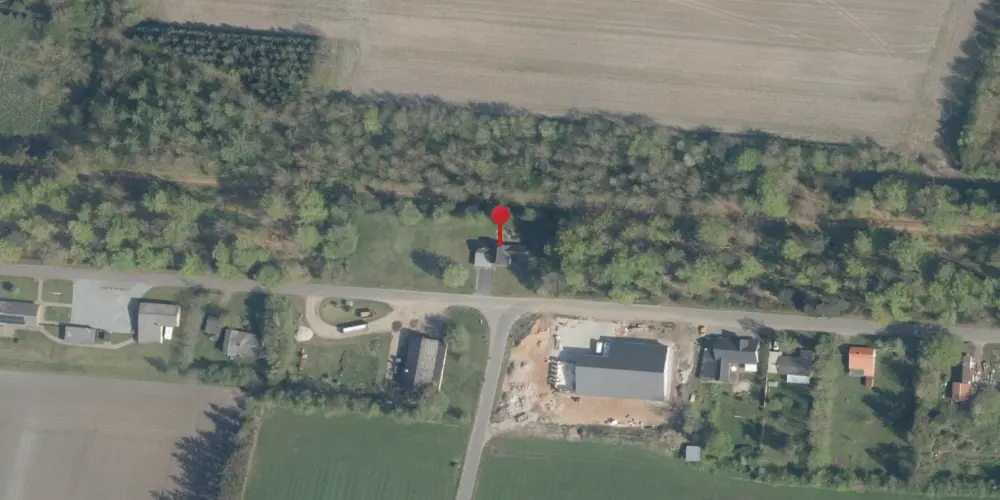 Historisk kort over Lundfod Billetsalgssted med Sidespor Historisk kort over Lundfod Billetsalgssted med Sidespor