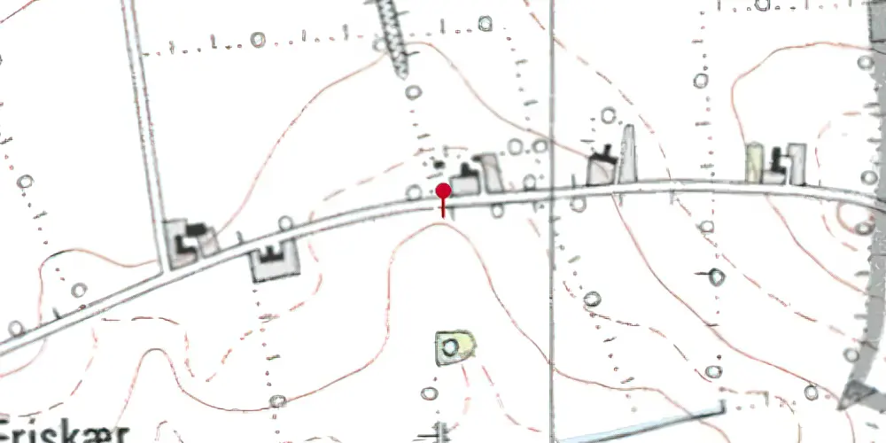 Historisk kort over Mandbjerg Syd Trinbræt Historisk kort over Mandbjerg Syd Trinbræt