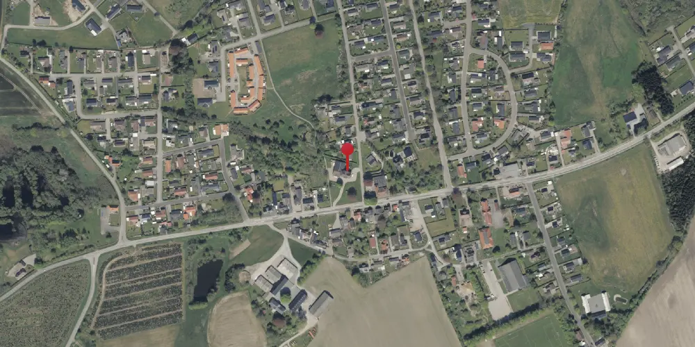 Historisk kort over Marstrup Station