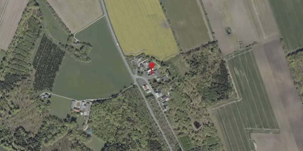 Historisk kort over Mikkelborg Stationskro