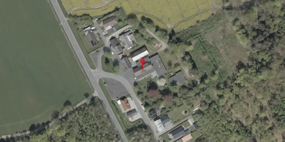 Historisk kort over Mikkelborg Stationskro