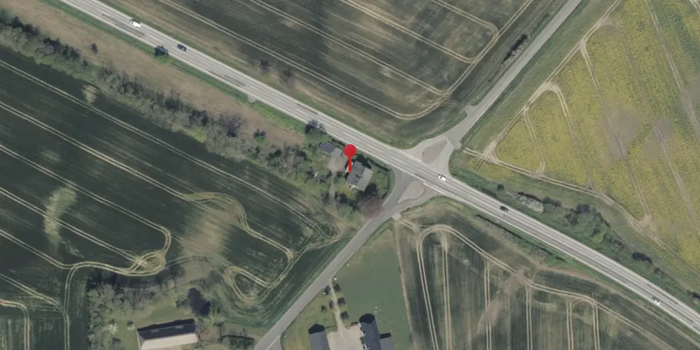 Historisk kort over Moltrup Station