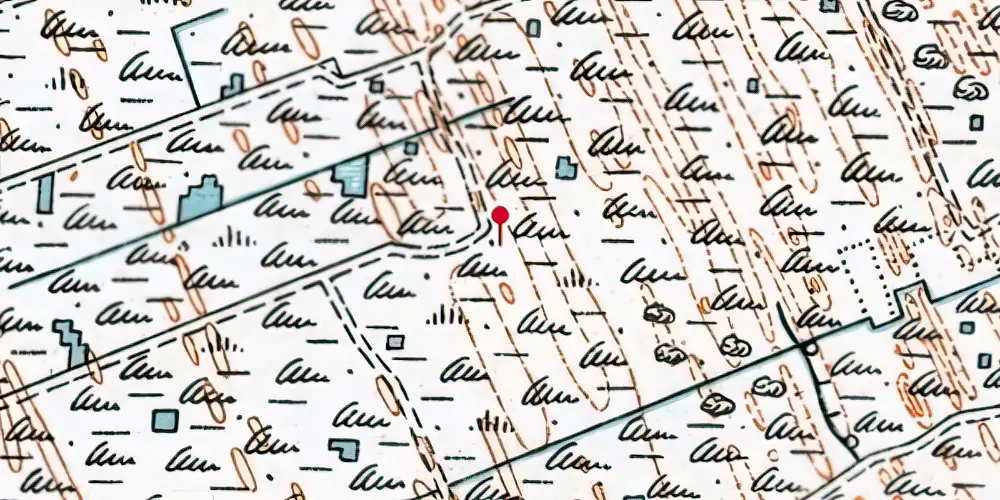 Historisk kort over Mosbjerglejren Station Historisk kort over Mosbjerglejren Station